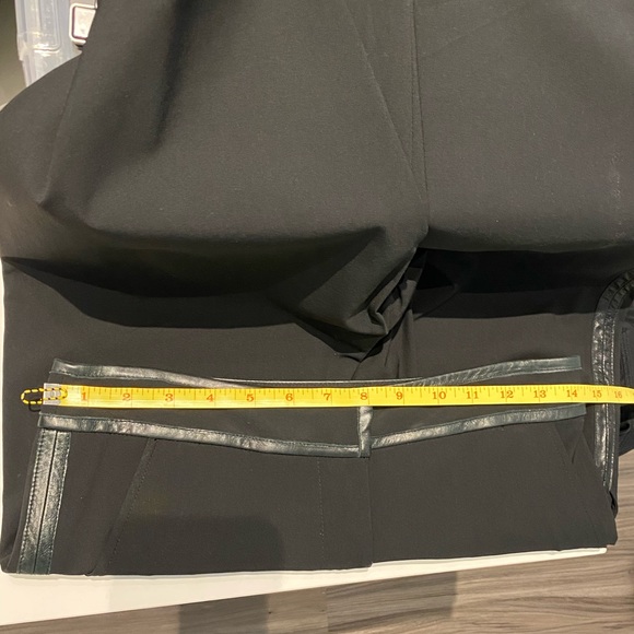 ♟BNWT Elizabeth & James - Leather trim trousers - Picture 7 of 13